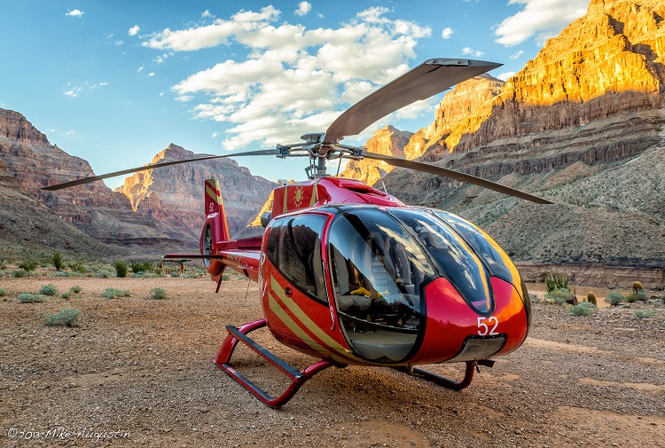 Grand Canyon Helikopterflygning från Las Vegas