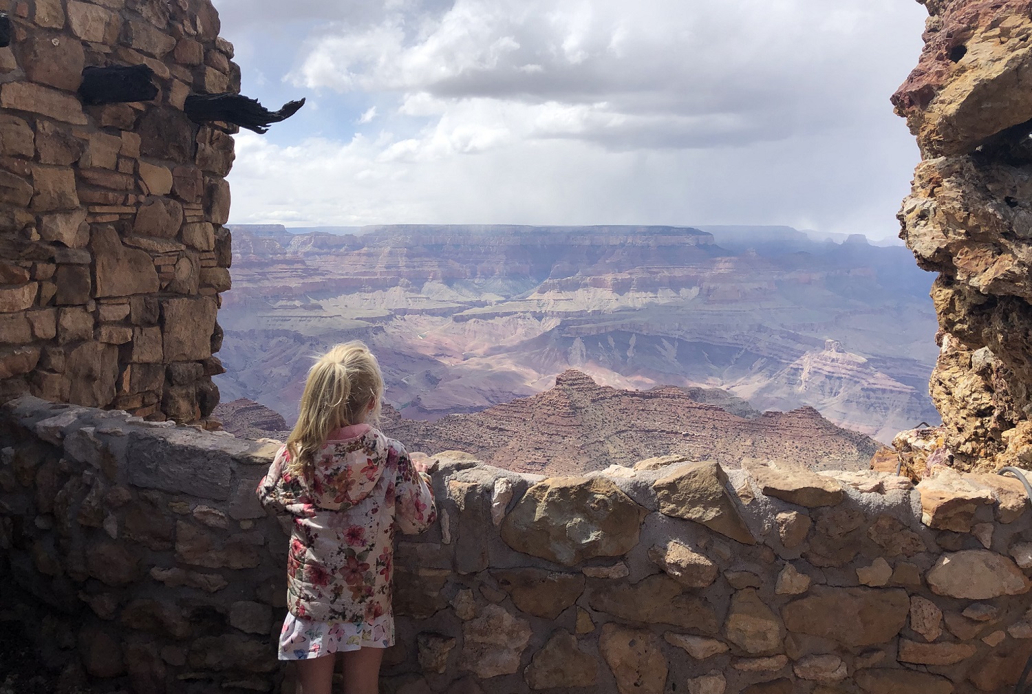 Grand Canyon träffades med barn