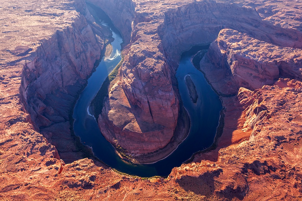 Horseshoe Bend from the air